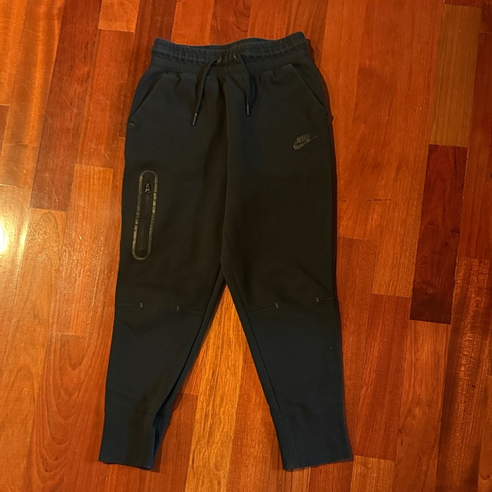Nike Black Jogger Pants with Zippered Pocket
